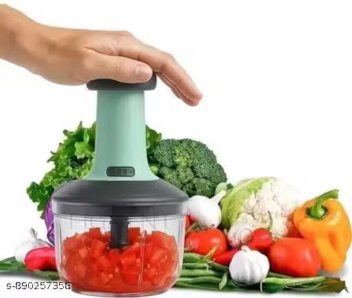 3-in-1 Kitchen Combo Set | Push Chopper, Potato Masher & 5-Blade Vegetable Cutter