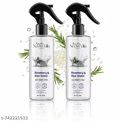 Rosemary &amp; Rice Water Hair Growth Spray – 100ml