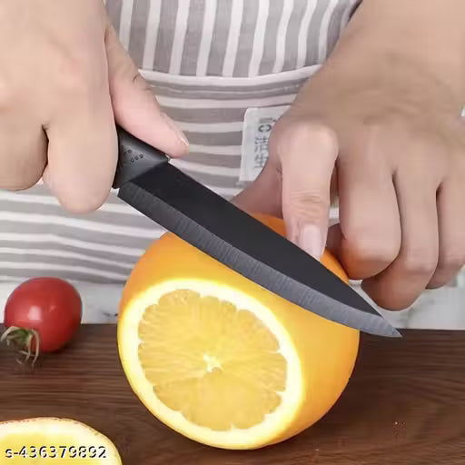 Professional 3-Piece Stainless Steel Kitchen Knife Set with Protective Covers