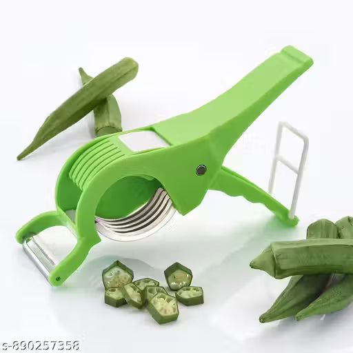 3-in-1 Kitchen Combo Set | Push Chopper, Potato Masher & 5-Blade Vegetable Cutter