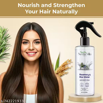 Rosemary &amp; Rice Water Hair Growth Spray – 100ml
